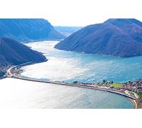 GLHUIOZ Puzzle 500 Pezzi Puzzle adulti Puzzle Classico paesaggio - Gioco di Puzzle e Gioco di Famiglia,Consigliato per Adulti o Oltre 6 Anni Svizzera,Trasloco,52x38cm