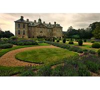 GLHUIOZ Puzzle 500 Pezzi Puzzle adulti Puzzle Classico paesaggio - Gioco di Puzzle e Gioco di Famiglia,Consigliato per Adulti o Oltre 6 Anni,Inghilterra,Giardino,Palazzo,52x38cm