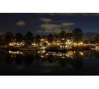 GLHUIOZ Puzzle 500 Pezzi, Puzzle da 500 Pezzi per Adulti, Quadri Puzzle per Adulti e Bambini - Stampa di Alta Qualità Paesi Bassi Amsterdam Porti turistici 52x38cm