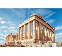 GLHUIOZ Puzzle 500 Pezzi, Puzzle da 500 Pezzi per Adulti, Quadri Puzzle per Adulti e Bambini - Stampa di Alta Qualità Grecia Rovine Acropoli Partenone Atene 52x38cm