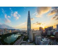 GLHUIOZ Puzzle 500 pezzi - puzzle per adulti e bambini per la stampa ad alta definizione, gioco di famiglia sfida Albe Corea Seul 52x38cm