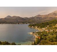 GLHUIOZ Puzzle 500 pezzi, puzzle per adulti e bambini per la stampa ad alta definizione, gioco di famiglia sfida Costa della Croazia 52x38cm