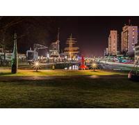 GLHUIOZ Puzzle 500 pezzi, puzzle per adulti e bambini per la stampa ad alta definizione, gioco di famiglia sfida Porti turistici in Germania 52x38cm