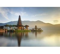 GLHUIOZ Puzzle 500 pezzi, puzzle per adulti e bambini per la stampa ad alta definizione, gioco di famiglia sfida Templi dell'Indonesia Tempio di Bali 52x38cm