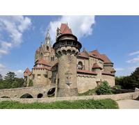 GLHUIOZ Puzzle 500 Pezzi,Puzzle per Adulti, Puzzle di Legno, Castelli Austria 52x38cm