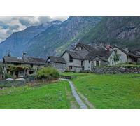 GLHUIOZ Puzzle da 1000 pezzi, puzzle per adulti, impossible puzzle, gioco di abilità colorato, gioco di abilità per tutta la famiglia, puzzle per adulti, Svizzera Ticino 75x50cm