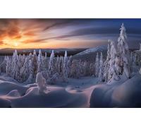 GLHUIOZ Puzzle da 1000 pezzi,puzzle per adulti,puzzle impossibile,puzzle per adulti a partire dai 6 anni,regalo romantico per uomini e donne,Russia,Parco Nazionale degli Urali,Taganay,75x50cm