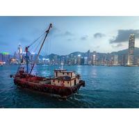 GLHUIOZ Puzzle da 1500 pezzi, puzzle per adulti, puzzle impossibile, puzzle per adulti a partire dai 6 anni, regalo romantico per uomini e donne. Cina Hong Kong 87x57cm