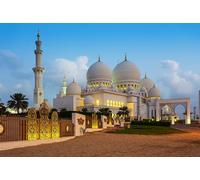 GLHUIOZ Puzzle da 1500 pezzi, puzzle per adulti, puzzle impossibile, puzzle per adulti a partire dai 6 anni, regalo romantico per uomini e donne. Emirati Arabi Uniti 87x57cm