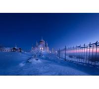 GLHUIOZ Puzzle da 500 pezzi,impossible puzzle,gioco di abilità colorato,gioco di abilità per tutta la famiglia,Russia,Cattedrale dell'Esaltazione della Croce,52x38cm