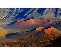 GLHUIOZ Puzzle da 500 pezzi,puzzle impossibile,puzzle per adulti a partire dai 6 anni,regalo romantico per uomini e donne,Cratere,Stato delle Hawaii,Maui,Parco Nazionale Haleakala,52x38cm