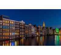 GLHUIOZ Puzzle da 500 pezzi, puzzle per adulti, impossible puzzle, gioco di abilità colorato, gioco di abilità per tutta la famiglia, puzzle per adulti, Amsterdam, Paesi Bassi 52x38cm