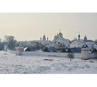 GLHUIOZ Puzzle da 500 pezzi,puzzle per adulti,puzzle impossibile,puzzle per adulti a partire dai 6 anni,regalo romantico per uomini e donne,Chiesa,Monastero,Suzdal,52x38cm