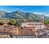 GLHUIOZ Puzzle da 500 pezzi, puzzle per adulti, puzzle impossibile, puzzle per adulti a partire dai 6 anni, regalo romantico per uomini e donne. Italia Lucca Toscana 52x38cm