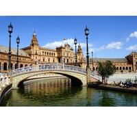 GLHUIOZ Puzzle Per Adulti Puzzle In Legno Da 1500 Pezzi Puzzle Mani Sul Gioco Decorazione Della Famiglia Spagna Fiumi Ponti 87x57cm