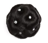 Gli accessori for capelli sintetici con clip sono facili da curare for le extension for capelli a coda di cavallo da donna, parrucca chignon(F)