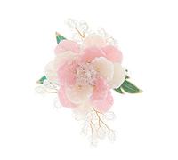 Gli Accessori Originali del Corpetto Hanfu in Stile Country con Fiore di Loto di Neve Trasparente Come Il Ghiaccio Non perdono Gli Accessori Spilla con Temperamento di Colore
