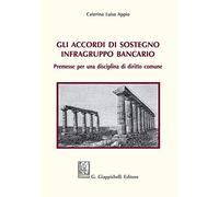 Gli accordi di sostegno infragruppo bancario. Premesse per una disciplina di diritto comune