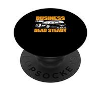 Gli affari sono sempre morti stabili Un direttore funebre di mortician PopSockets PopGrip Adesivo