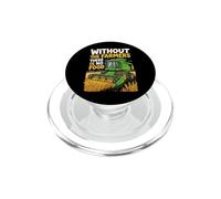 Gli agricoltori non c'è nessun contadino senza PopSockets PopGrip per MagSafe