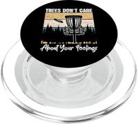 Gli alberi non si preoccupano dei tuoi sentimenti Disco Golf Frolf PopSockets PopGrip per MagSafe
