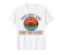 Gli Alberi Non Si preoccupano dei Tuoi Sentimenti Scena di Basket da Golf con Disco Maglietta