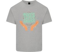 Gli Alberi Sono La Risposta Al Cambiamento Climatico Uomo Cotone T-Shirt Tee Top