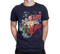 Gli alieni hanno dato la barba al mio gatto T-shirt eccentrica anni 90 per...