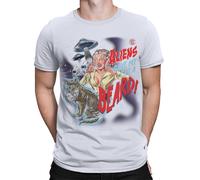 Gli alieni hanno dato la barba al mio gatto T-shirt eccentrica anni 90 per...