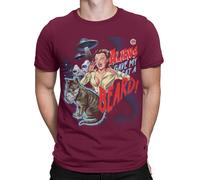 Gli alieni hanno dato la barba al mio gatto T-shirt eccentrica anni 90 per...