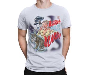 Gli alieni hanno dato la barba al mio gatto T-shirt eccentrica anni 90 per...