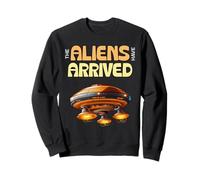 Gli Alieni Sono arrivati UFO Art Felpa
