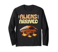 Gli Alieni Sono arrivati UFO Art Maglia a Manica