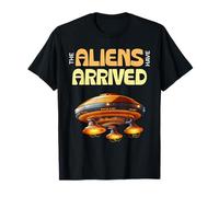 Gli Alieni Sono arrivati UFO Art Maglietta