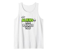 Gli Alieni Sono Persone Troppo Divertenti UFO Extraterrestri Canotta