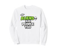 Gli Alieni Sono Persone Troppo Divertenti UFO Extraterrestri Felpa