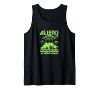 Gli alieni sono qui per action figure extraterrestri Canotta