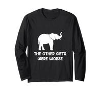 Gli Altri Doni Erano peggio White Elephant Party 2025 Maglia a Manica