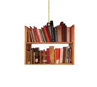 Gli amanti dei libri È divertente leggere libri di Natale acrilico erba marina (F, A)