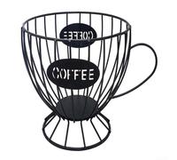 Gli amanti del caffè devono avere un elegante organizer per migliorare la routine mattutina senza sforzo (nero)