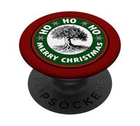 Gli amanti del cibo mediterraneo dell'ulivo di Natale PopSockets PopGrip Adesivo