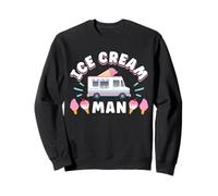 Gli amanti del gelato Estate Candy Cone Kawaii Gelato Uomo Felpa