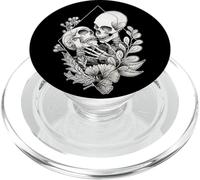 Gli amanti del teschio scheletro fino alla morte non ci separano PopSockets PopGrip per MagSafe