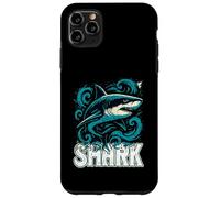 Gli amanti dello squalo grandi cacciatori di pesci predatori delle profondità oceaniche Custodia per iPhone 11 Pro Max