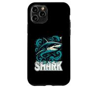 Gli amanti dello squalo grandi cacciatori di pesci predatori delle profondità oceaniche Custodia per iPhone 11 Pro