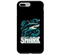 Gli amanti dello squalo grandi cacciatori di pesci predatori delle profondità oceaniche Custodia per iPhone 7 Plus/8 Plus