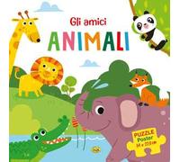 Gli amici animali. Puzzle poster. Ediz. a colori