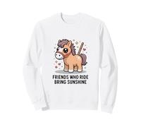 Gli Amici Che cavalcano Bring Sunshine Cute Pony Felpa