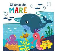 Gli amici del mare. Puzzle poster. Ediz. a colori