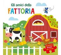Gli amici della fattoria. Puzzle poster. Ediz. a colori
